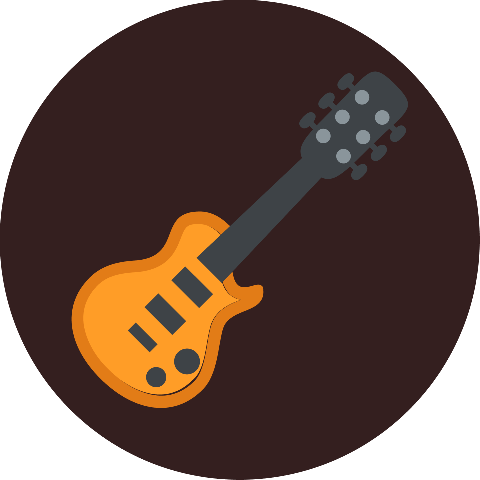 icone de la guitare électrique